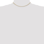 14K Yellow Gold 1.75mm D/C Rope with Lobster Clasp Chain Necklace 14"-30" - Product Photo