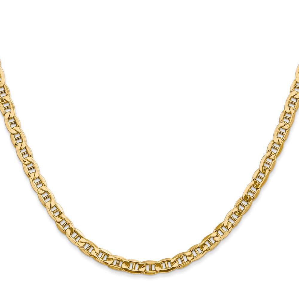10k 4mm Semi-Solid Anchor Chain - Product Photo
