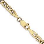 10k 4mm Semi-Solid Anchor Chain - Product Photo
