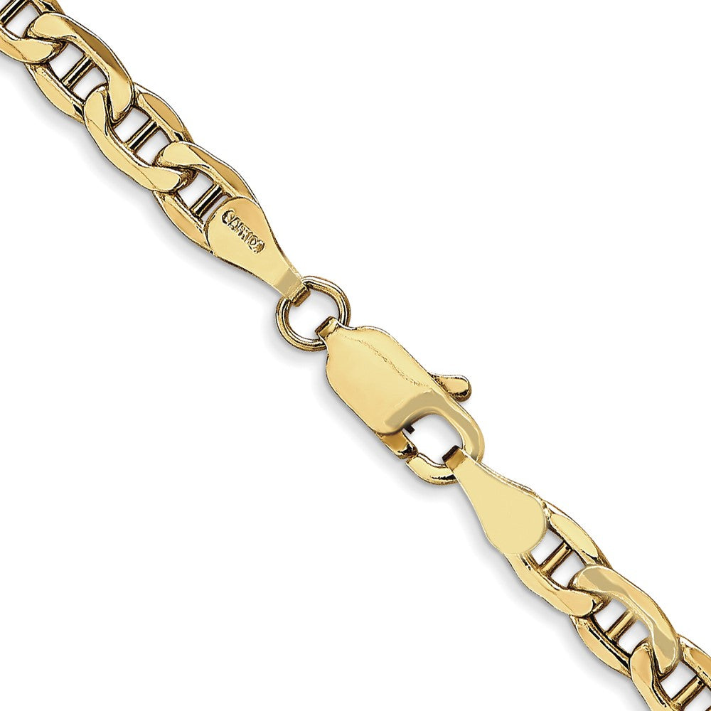 10k 4mm Semi-Solid Anchor Chain - Product Photo