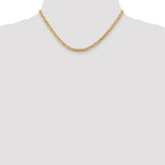 10k 4mm Semi-Solid Anchor Chain - Product Photo