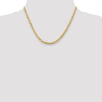 10k 4mm Semi-Solid Anchor Chain - Product Photo