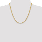 10k 4mm Semi-Solid Anchor Chain - Product Photo