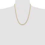 10k 4mm Semi-Solid Anchor Chain - Product Photo