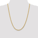 10k 4mm Semi-Solid Anchor Chain - Product Photo