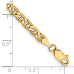 10k 4mm Semi-Solid Anchor Chain - Product Photo