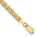 10k 4mm Semi-Solid Anchor Chain - Product Photo