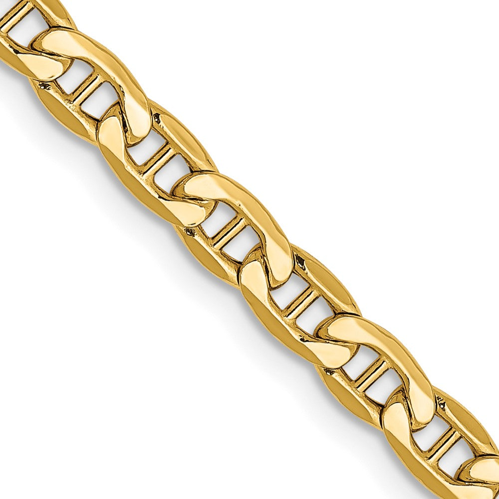 10k 4mm Semi-Solid Anchor Chain - Product Photo