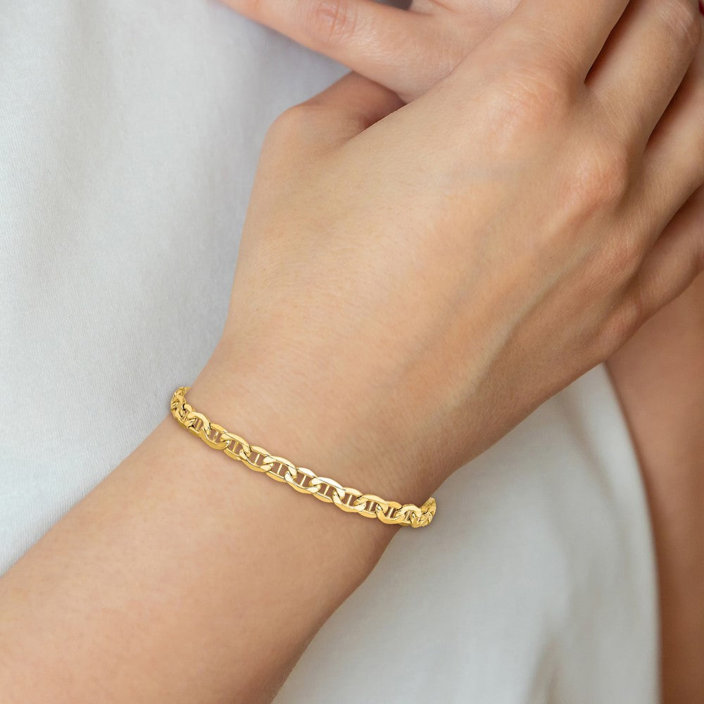 10K 4.75mm Semi-Solid Anchor Chain - Product Photo