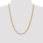 10k 4.3mm Semi-Solid Curb Link Chain - Product Photo