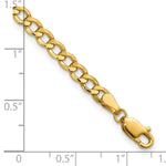 10k 4.3mm Semi-Solid Curb Link Chain - Product Photo