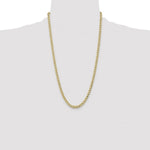 10k 5.25mm Semi-Solid Curb Link Chain - Product Photo