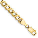 10k 5.25mm Semi-Solid Curb Link Chain - Product Photo