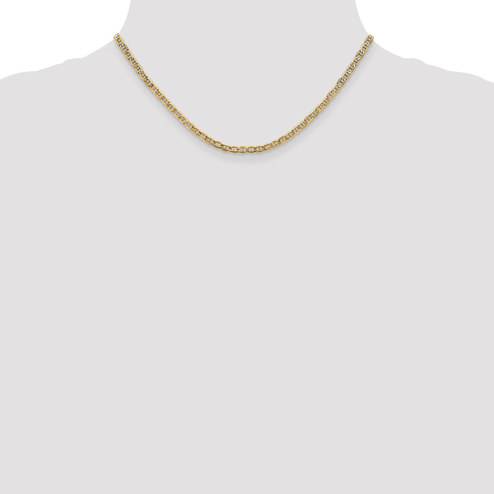 10k 3.2mm Semi-Solid Anchor Chain - Product Photo