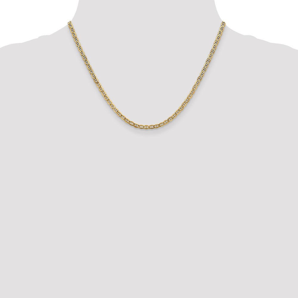 10k 3.2mm Semi-Solid Anchor Chain - Product Photo