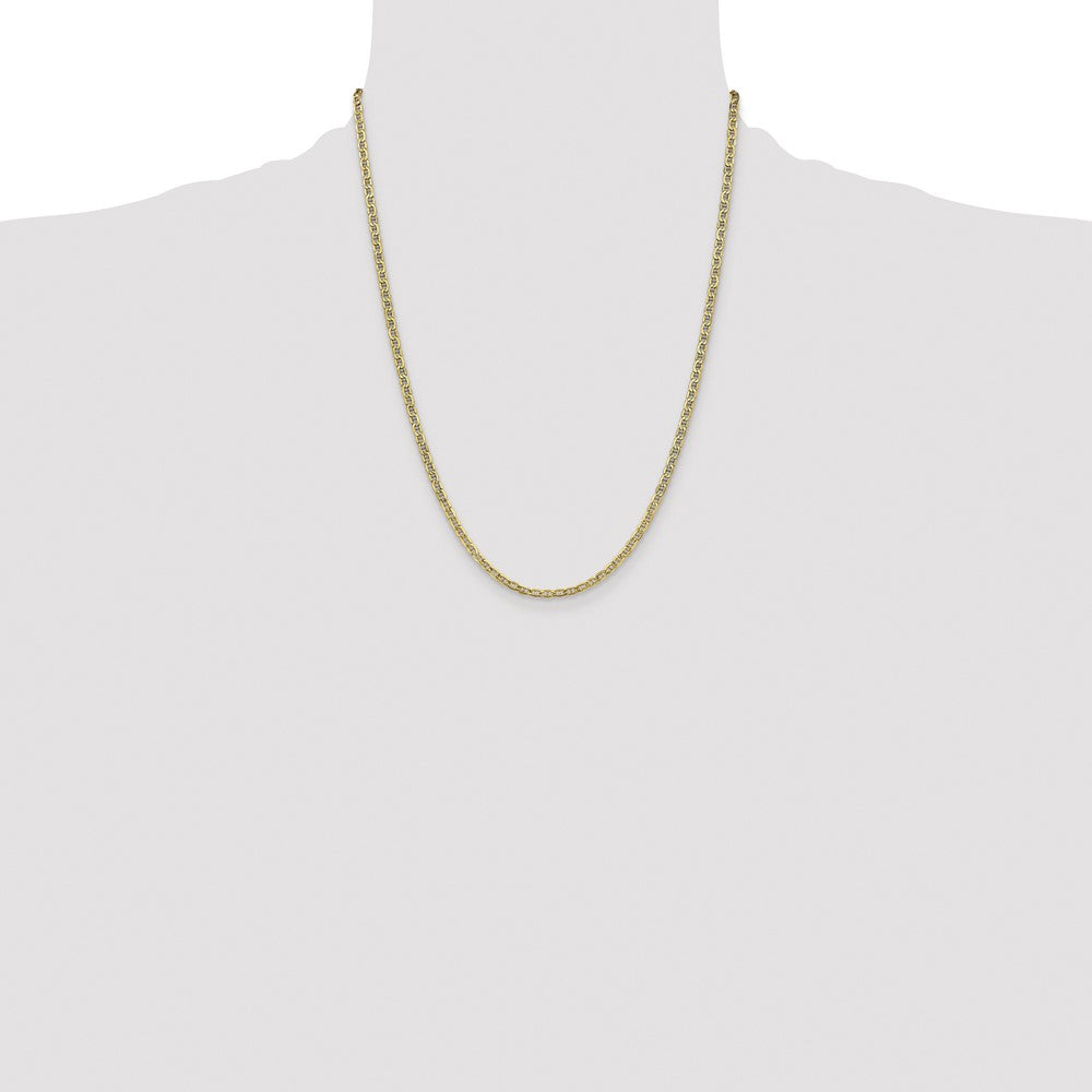 10k 3.2mm Semi-Solid Anchor Chain - Product Photo
