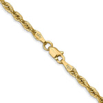 10k 2.8mm Semi-Solid Rope Chain - Product Photo