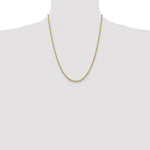 10k 2.8mm Semi-Solid Rope Chain - Product Photo