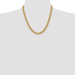 10k 6mm Semi-Solid Miami Cuban Chain - Product Photo