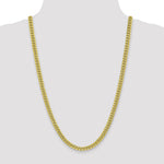 10k 6mm Semi-Solid Miami Cuban Chain - Product Photo