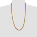 10k 6mm Semi-Solid Miami Cuban Chain - Product Photo