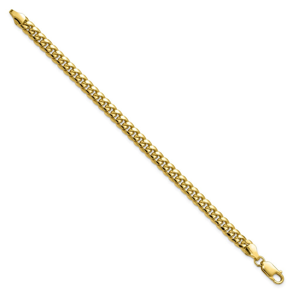 10k 6mm Semi-Solid Miami Cuban Chain - Product Photo