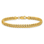 10k 6mm Semi-Solid Miami Cuban Chain - Product Photo