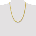 10k 6.75mm Semi-Solid Miami Cuban Chain - Product Photo