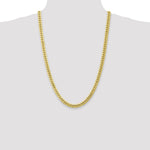 10k 6.75mm Semi-Solid Miami Cuban Chain - Product Photo