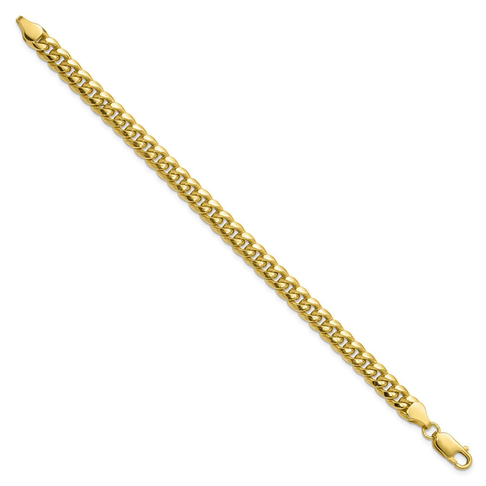 10k 6.75mm Semi-Solid Miami Cuban Chain - Product Photo