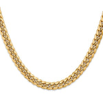 10k 7.3mm Semi-Solid Miami Cuban Chain - Product Photo