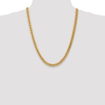 10k 7.3mm Semi-Solid Miami Cuban Chain - Product Photo