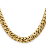 10k 9.3mm Semi-Solid Miami Cuban Chain - Product Photo
