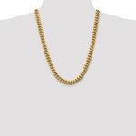 10k 9.3mm Semi-Solid Miami Cuban Chain - Product Photo