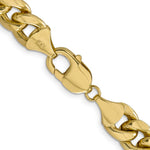 10k 11mm Semi-Solid Miami Cuban Chain - Product Photo