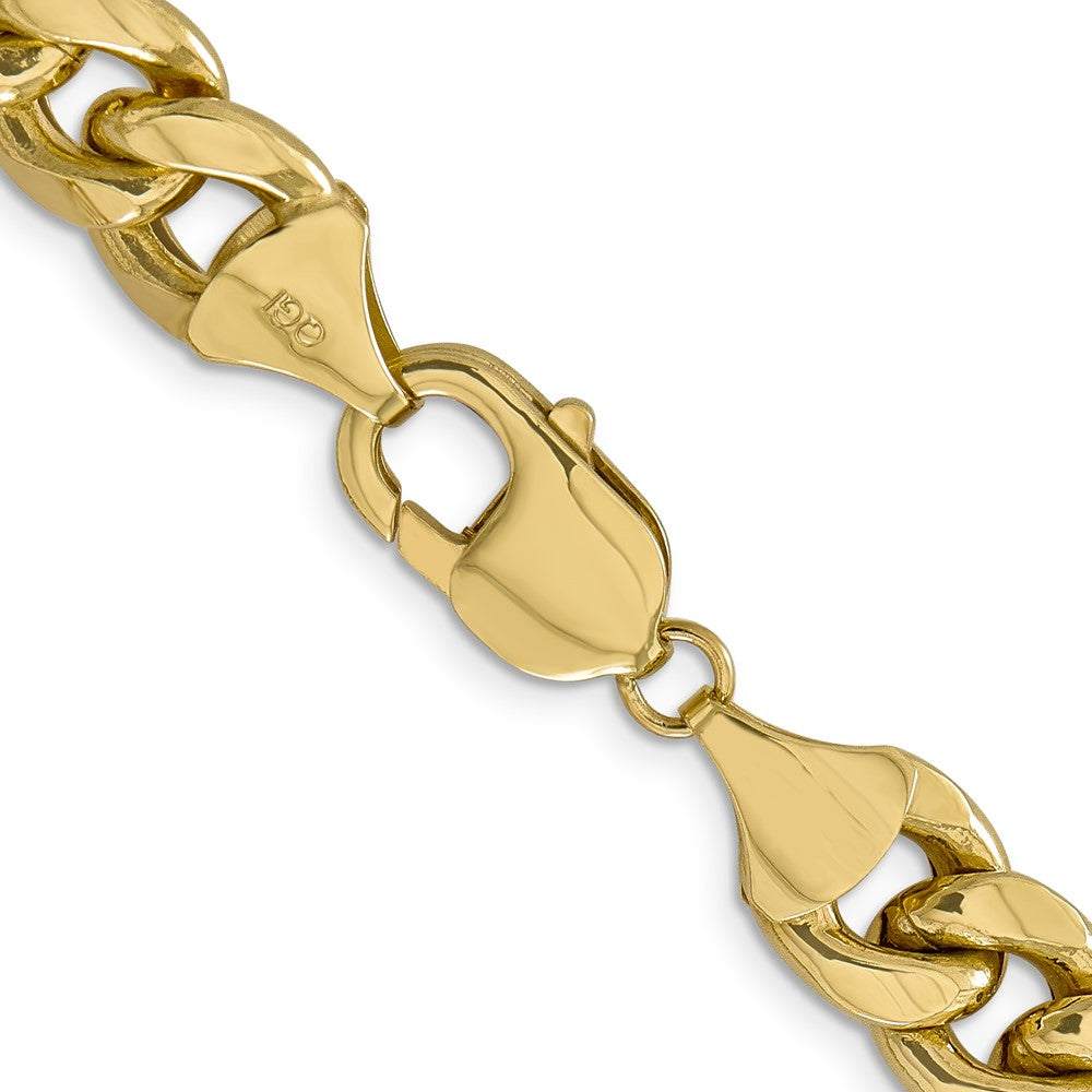 10k 11mm Semi-Solid Miami Cuban Chain - Product Photo