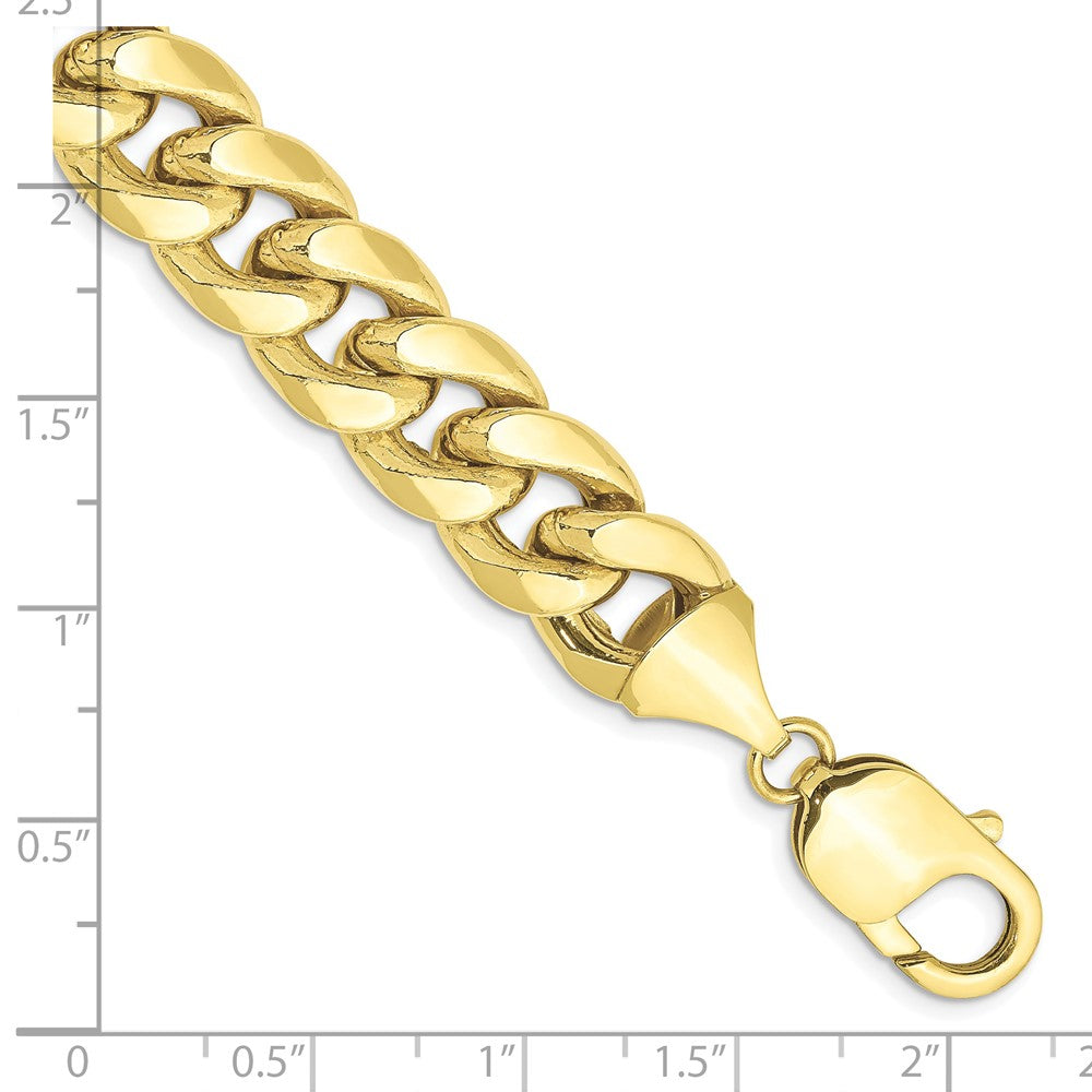 10k 11mm Semi-Solid Miami Cuban Chain - Product Photo