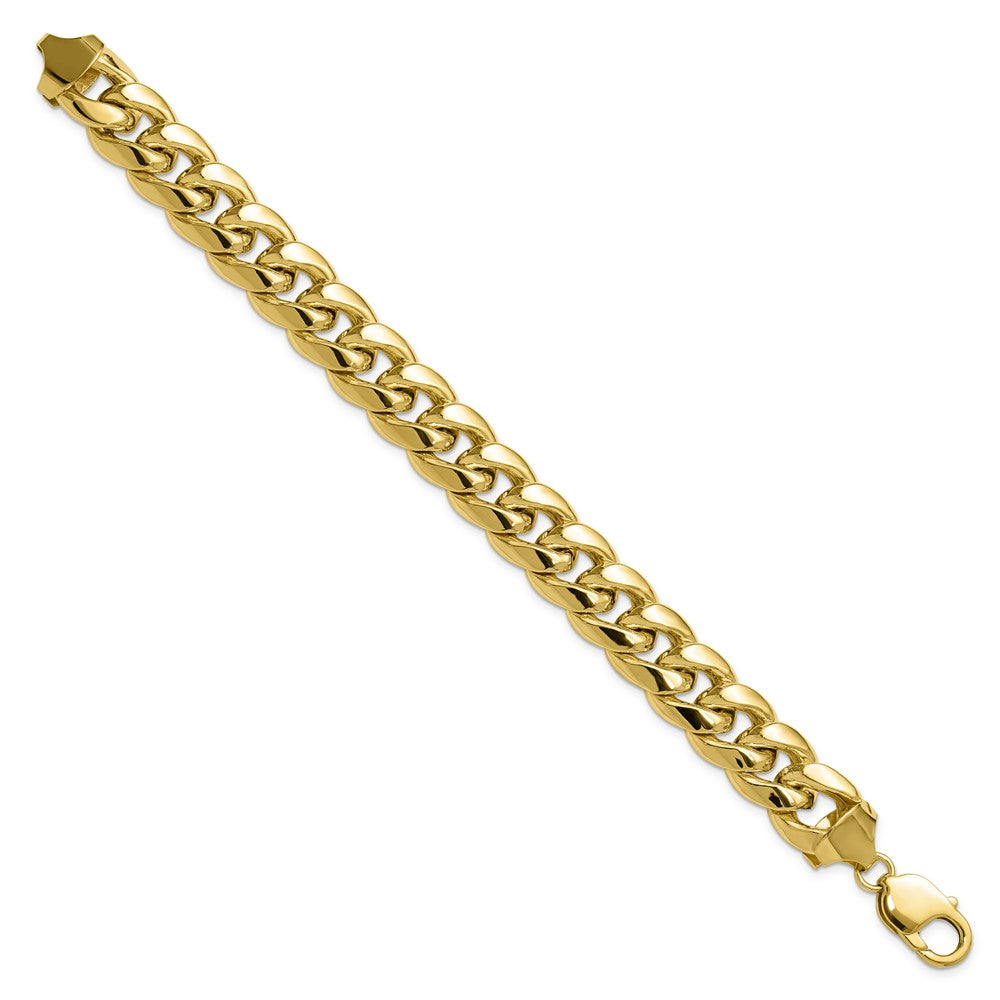 10K 13.2mm Semi-Solid Miami Cuban Chain - Product Photo