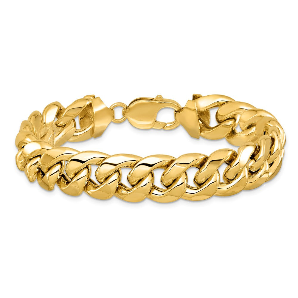 10K 13.2mm Semi-Solid Miami Cuban Chain - Product Photo