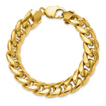 10K 13.2mm Semi-Solid Miami Cuban Chain - Product Photo