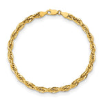 10k 4.75mm Semi-Solid Rope Chain - Product Photo