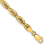 10k 4.75mm Semi-Solid Rope Chain - Product Photo