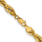 10k 5.4mm Semi-Solid Rope Chain - Product Photo