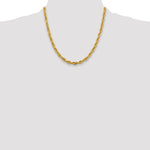 10k 5.4mm Semi-Solid Rope Chain - Product Photo