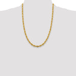 10k 5.4mm Semi-Solid Rope Chain - Product Photo