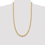 10k 5.4mm Semi-Solid Rope Chain - Product Photo