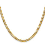 10k 4.5mm Semi-Solid Miami Cuban Chain - Product Photo