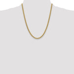 10k 4.5mm Semi-Solid Miami Cuban Chain - Product Photo