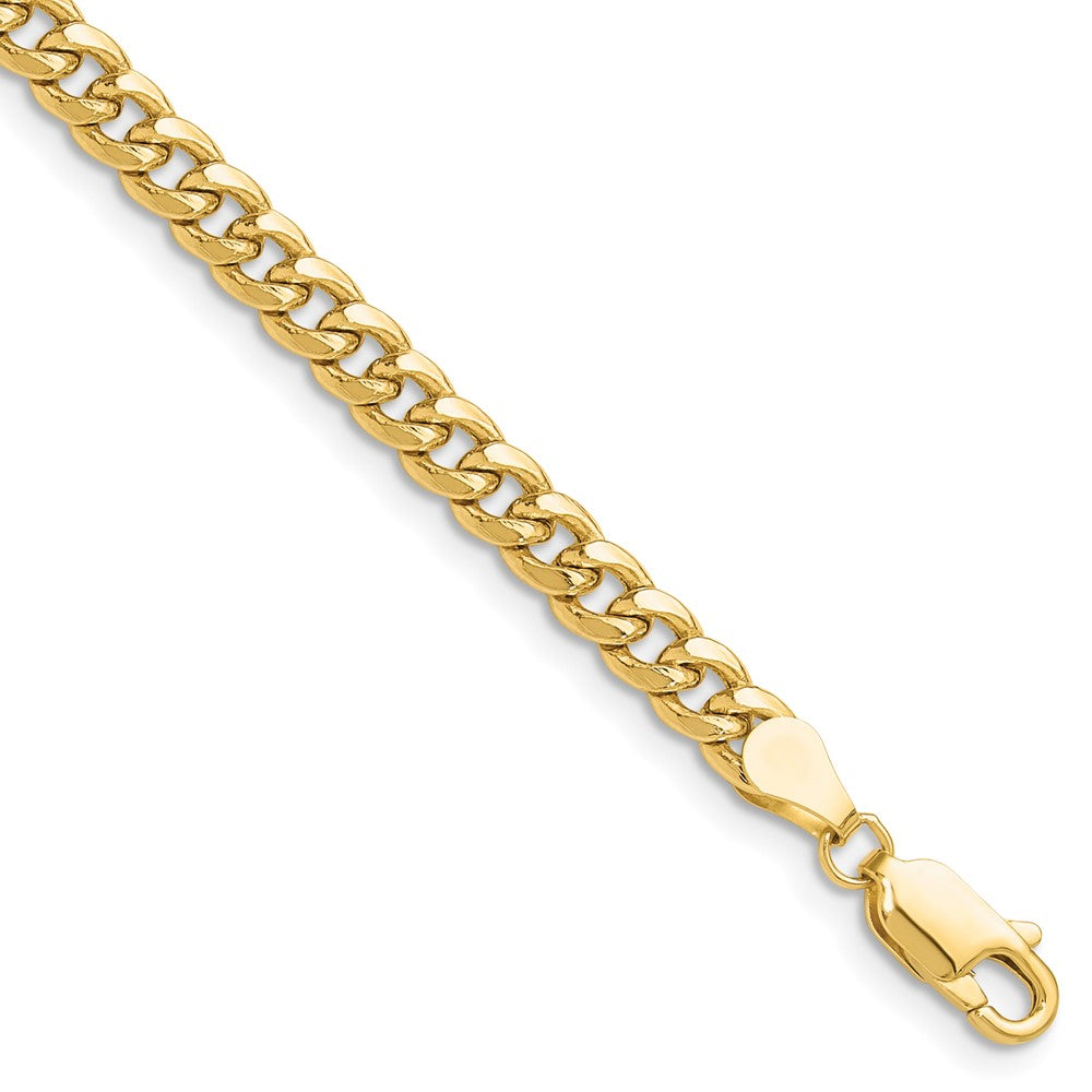 10k 4.5mm Semi-Solid Miami Cuban Chain - Product Photo