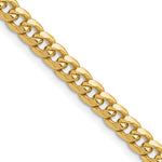 10k 5.25mm Semi-Solid Miami Cuban Chain - Product Photo